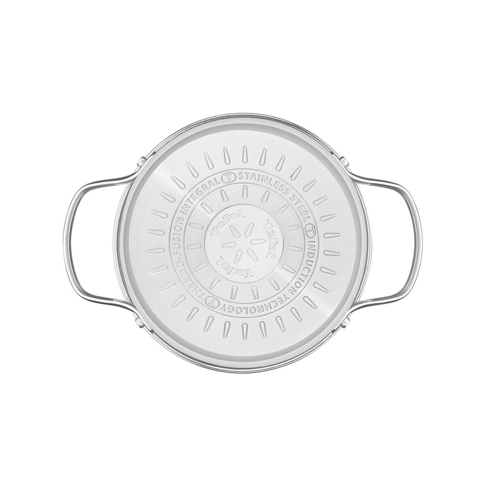 หม้อต้มพร้อมฝาแก้ว 16 ซม. TEFAL MINIS INOX-STAINLESS STEEL IH