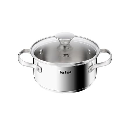 หม้อต้มพร้อมฝาแก้ว 16 ซม. TEFAL MINIS INOX-STAINLESS STEEL IH_0