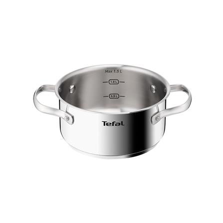 หม้อต้มพร้อมฝาแก้ว 16 ซม. TEFAL MINIS INOX-STAINLESS STEEL IH_1