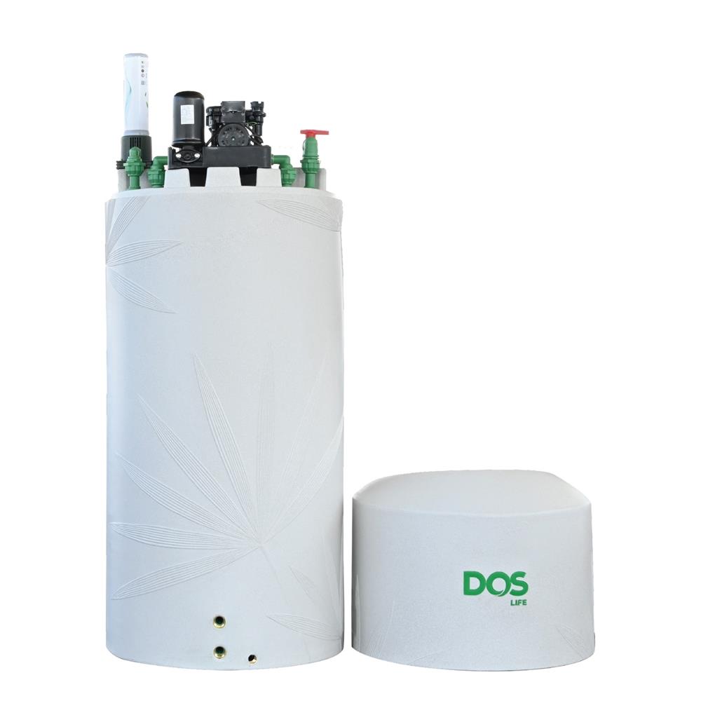 ถังเก็บน้ำ DOS WATER PAC NSN 700 ลิตร+ปั๊ม MITSUBISHI EP355R2 +เครื่องกรองน้ำใช้ DUPONT สีเทากราเซียร์