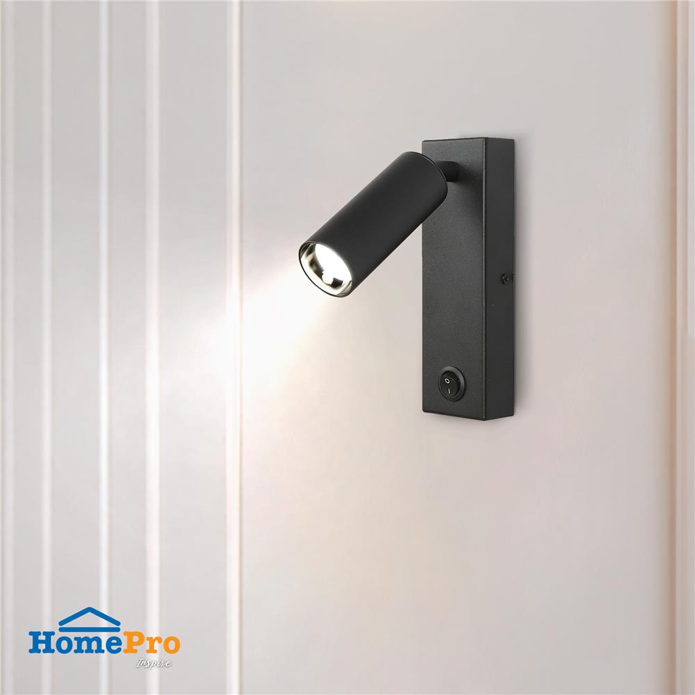 ไฟกิ่งภายใน LED CARINI MD008-3603 BK 5 วัตต์ DAYLIGHT/COOL WHITE/WARM WHITE สีดำ 1 หัว