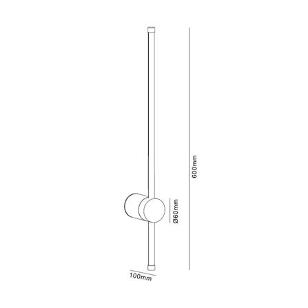 ไฟกิ่งภายใน LED CARINI MD008-3678 BK 10 วัตต์ DAYLIGHT/COOL WHITE/WARM WHITE สีขาว 1 หัว_6