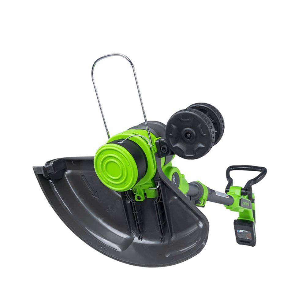 เครื่องเล็มหญ้าไร้สาย (พร้อมแบตเตอรี่) GREENWORKS GWS0001