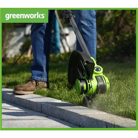 เครื่องเล็มหญ้าไร้สาย (พร้อมแบตเตอรี่) GREENWORKS GWS0001_3