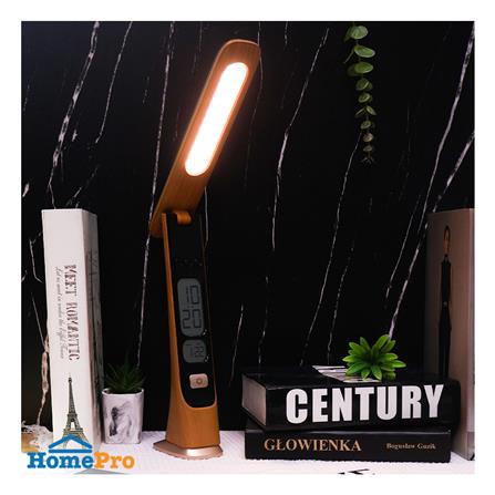 ไฟอ่านหนังสือ LED RIN 214431802 3 วัตต์ สีดำ/ลายไม้_3