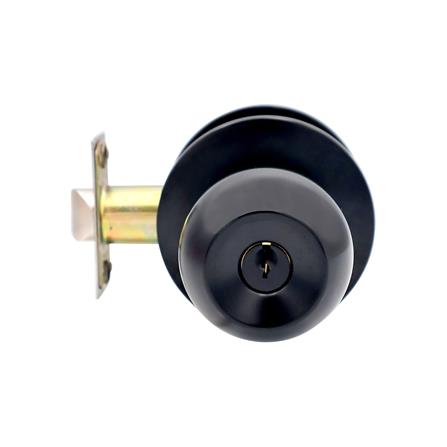 ลูกบิดทั่วไป SOLO 94 D-86 BP หัวกลม สีดำ_4