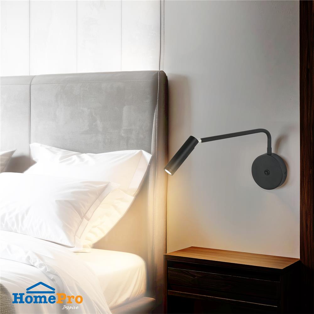 ไฟกิ่งภายใน LED CARINI MD008-3679 BK 3 วัตต์ DAYLIGHT/COOL WHITE/WARM WHITE สีดำ 1 หัว