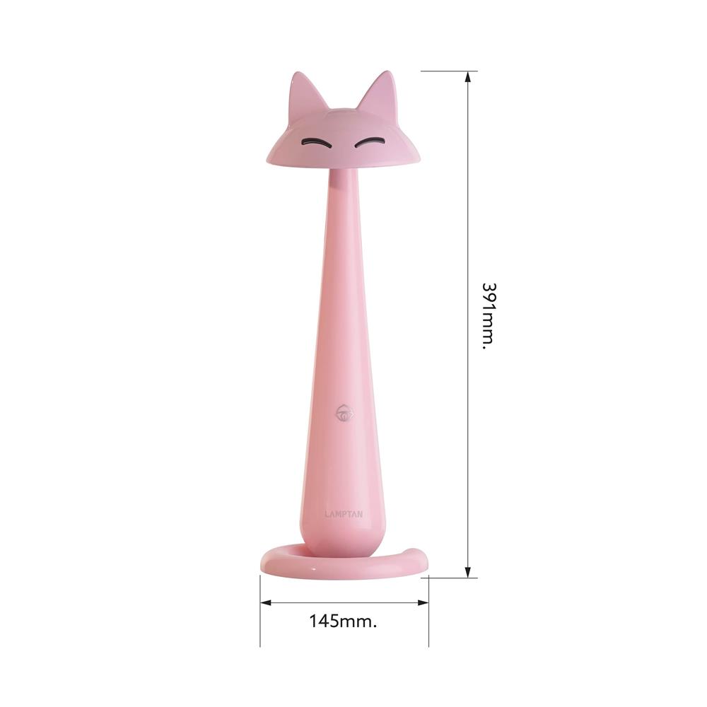 ไฟอ่านหนังสือ LED KITTY PINK 7 วัตต์ COOL WHITE สีชมพู