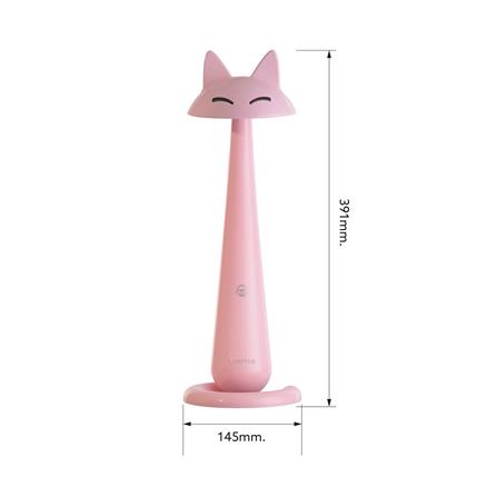 ไฟอ่านหนังสือ LED KITTY PINK 7 วัตต์ COOL WHITE สีชมพู_9
