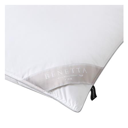 หมอนหนุน ขนเป็ด BENETTA DUCK DOWN FIRM 50x70 ซม. สีขาว_3