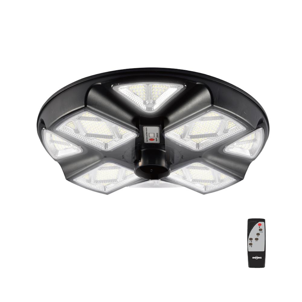 ไฟสนาม SOLAR SHINING GARDEN UFO 1000 วัตต์ เดย์ไลท์ สีดำ