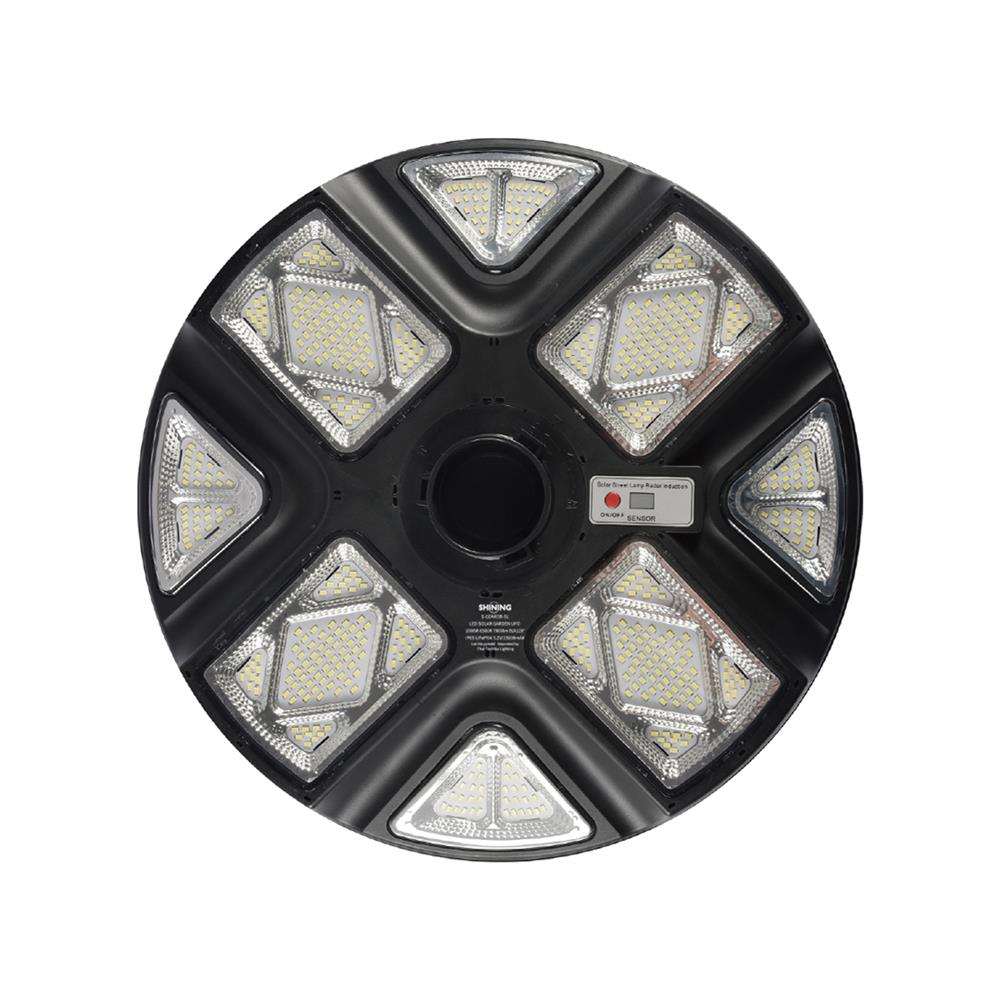 ไฟสนาม SOLAR SHINING GARDEN UFO 1000 วัตต์ เดย์ไลท์ สีดำ