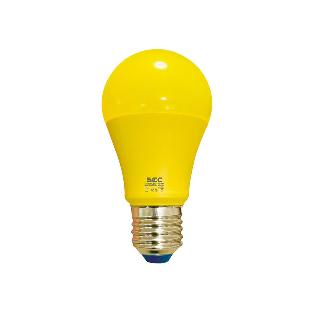 หลอด LED BEC ANTI-MOSQUITO 9 วัตต์ แสงสีเหลือง E27