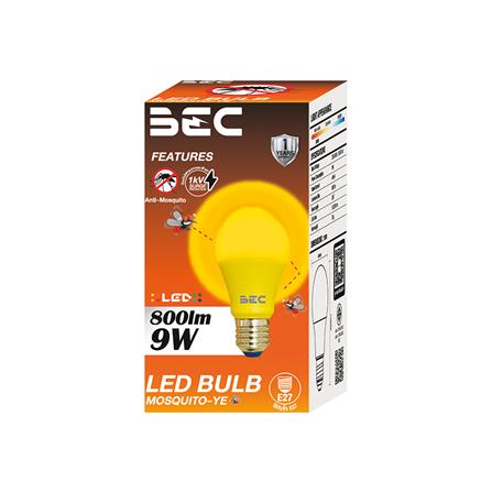 หลอด LED BEC ANTI-MOSQUITO 9 วัตต์ แสงสีเหลือง E27_1