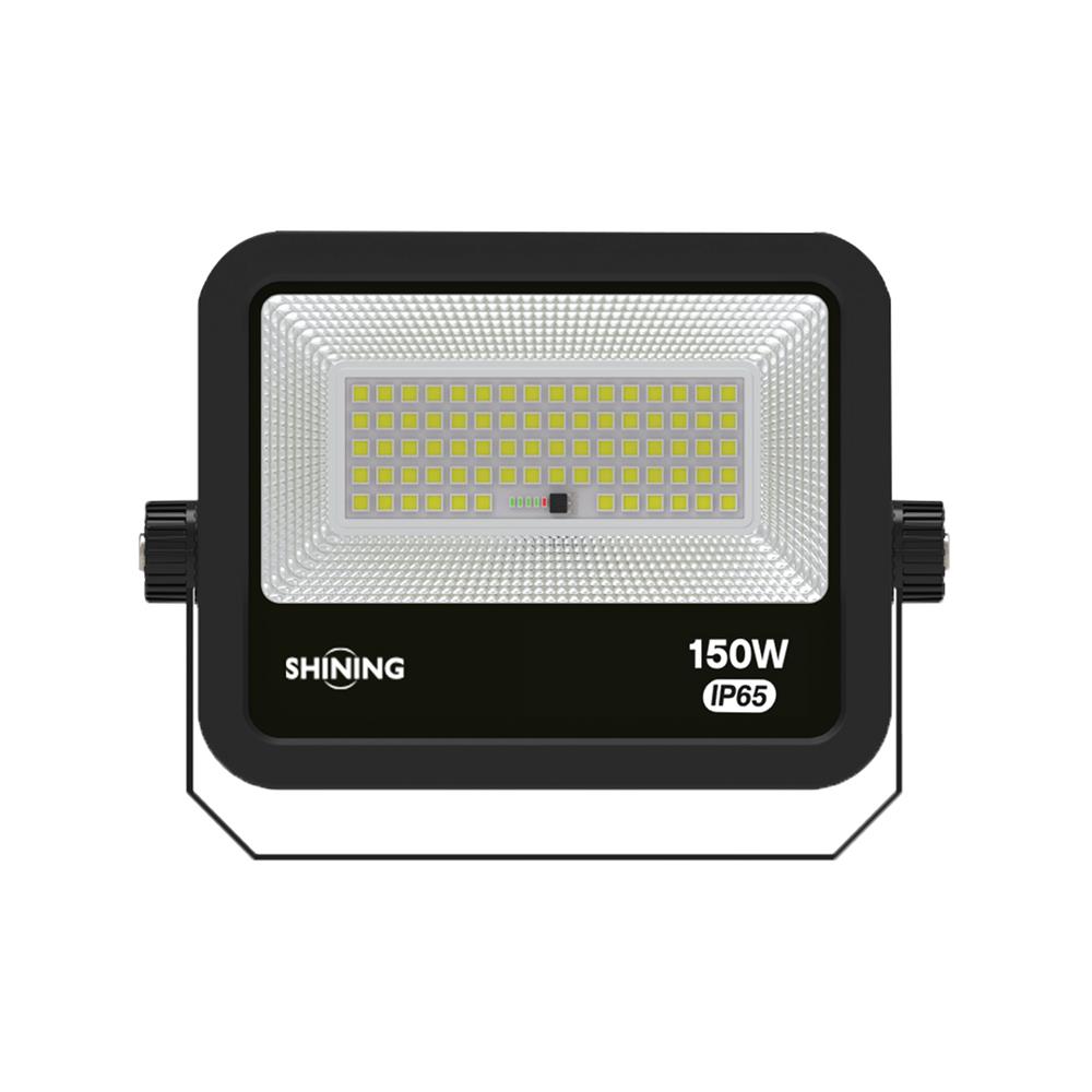 สปอตไลท์ SOLAR SHINING PLUTO 150 วัตต์ DAYLIGHT สีดำ