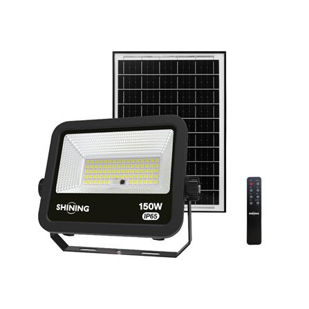 สปอตไลท์ SOLAR SHINING PLUTO 150 วัตต์ DAYLIGHT สีดำ