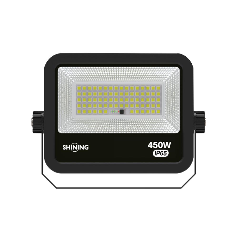 ไฟสปอตไลท์ SOLAR SHINING PLUTO 450 วัตต์ DAYLIGHT สีดำ