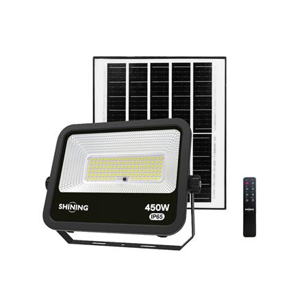 ไฟสปอตไลท์ SOLAR SHINING PLUTO 450 วัตต์ DAYLIGHT สีดำ