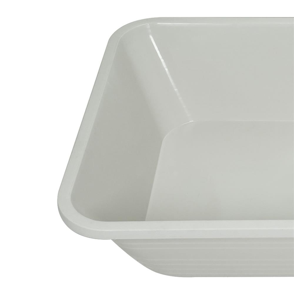 อ่างเปลไนลอนเหลี่ยม MATALL 240 ลิตร สีเบจ