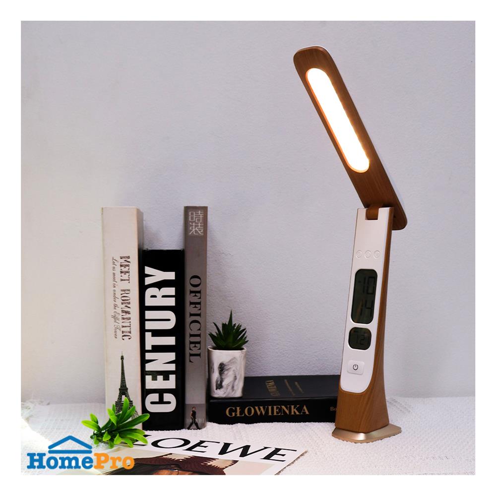 ไฟอ่านหนังสือ LED RIN 214421802 3 วัตต์ สีขาว/ลายไม้