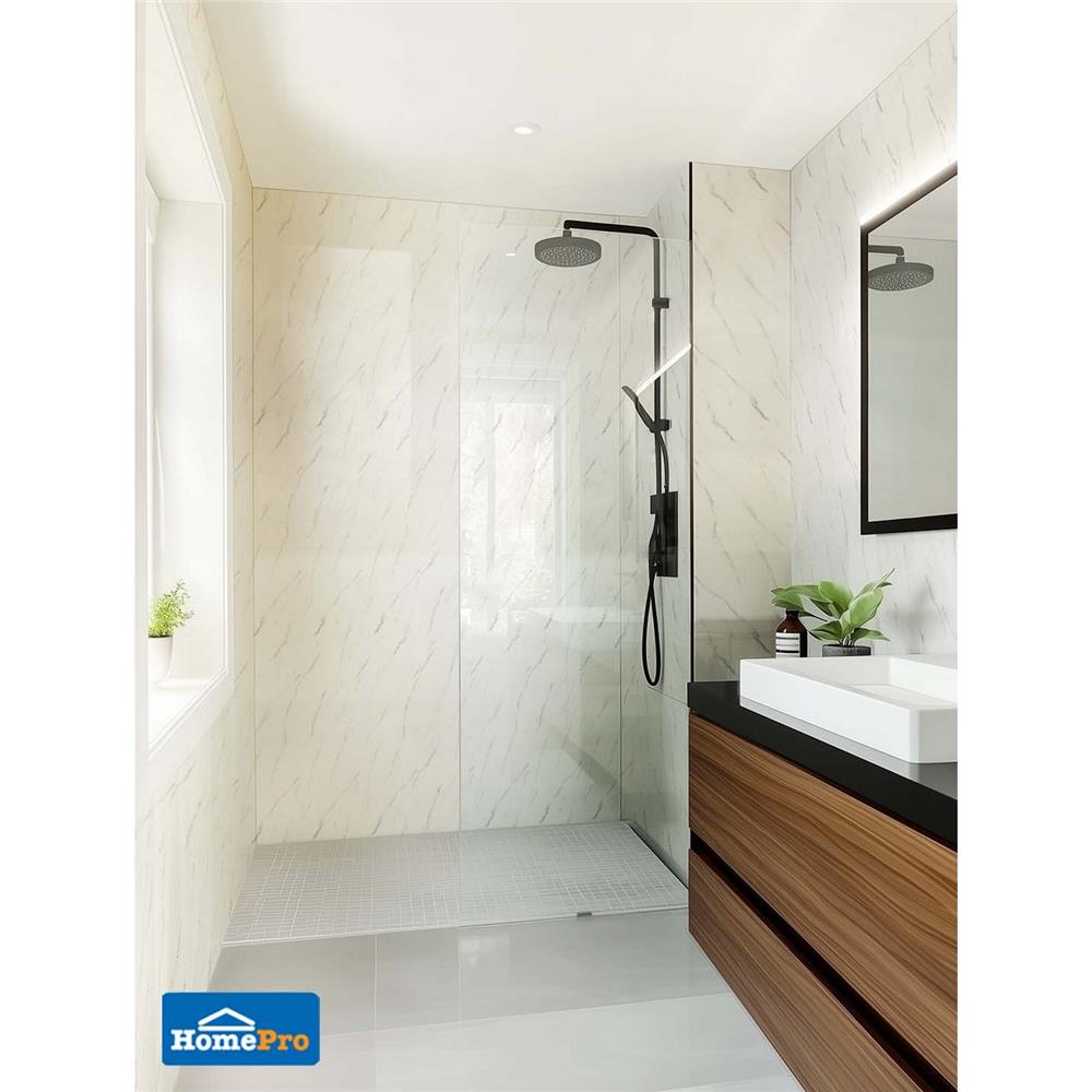 กระเบื้องผนัง 25x40 ซม. TARA ดาร์ล่า มาร์เบิล ไวท์ A 1 ตร.ม.