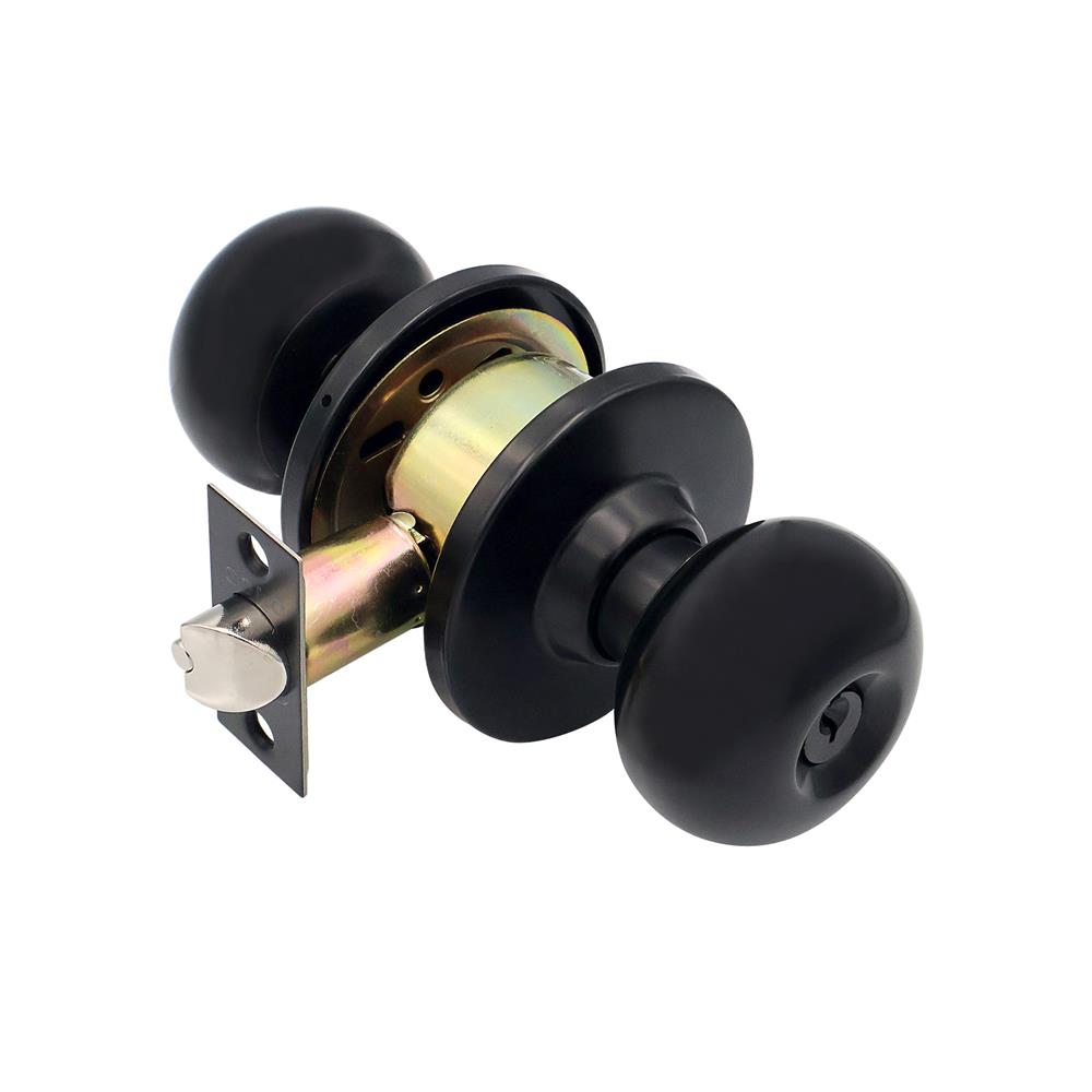 ลูกบิดทั่วไป SOLO 94 D-222 BP หัวจัน สีดำ