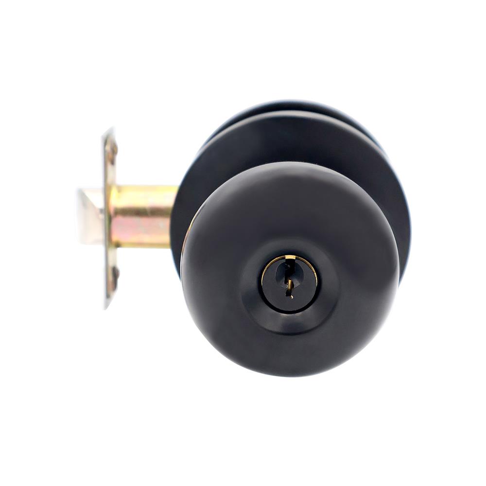 ลูกบิดทั่วไป SOLO 94 D-222 BP หัวจัน สีดำ