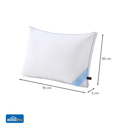 หมอนหนุน BENETTA HYBRID DOWN SOFT 50x70 ซม. สี WHITE_7