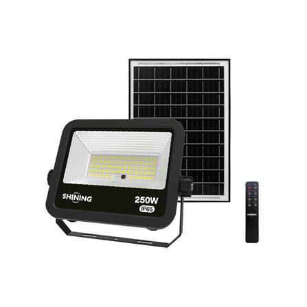 สปอตไลท์ SOLAR SHINING PLUTO 250 วัตต์ DAYLIGHT สีดำ