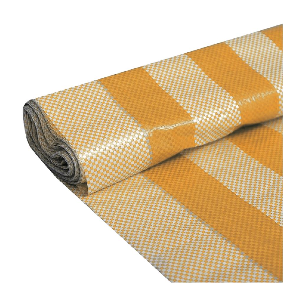 ผ้าฟาง SPRING 72 นิ้ว x 25 หลา สีน้ำตาล-ขาว