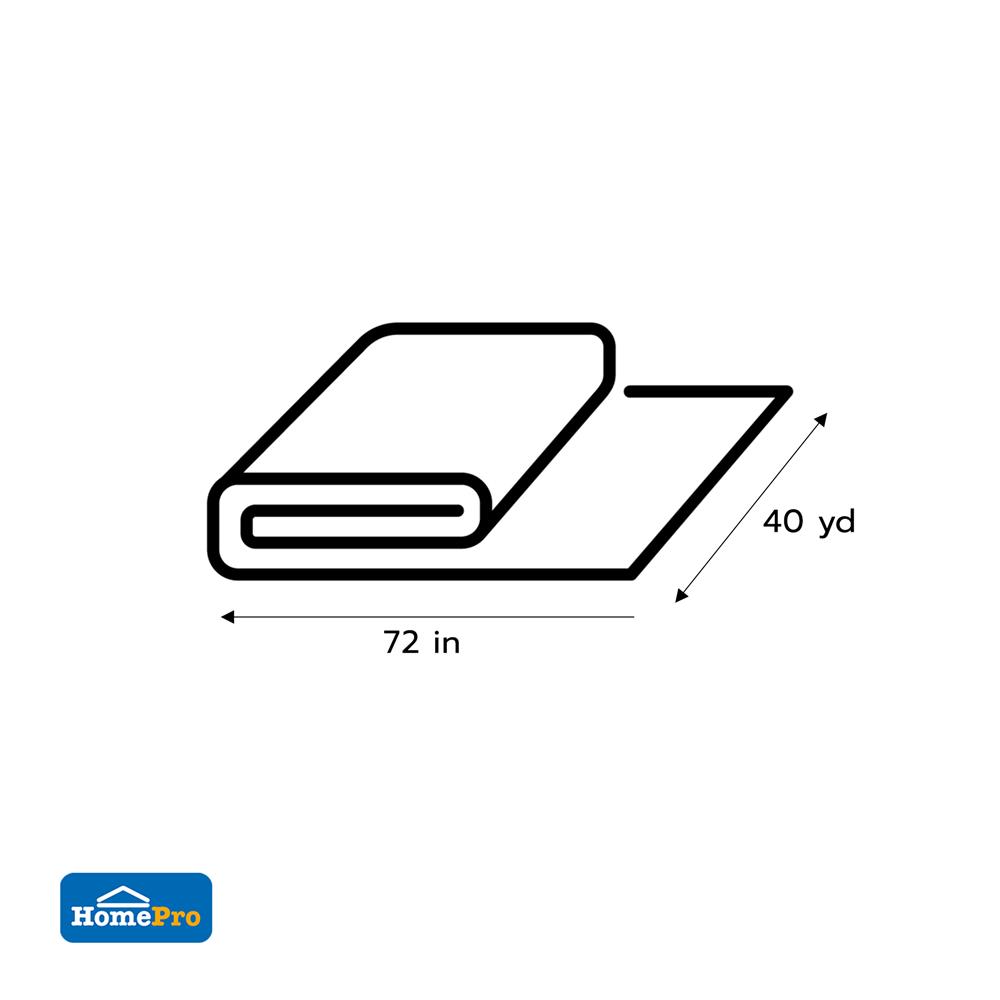 ผ้าฟาง SPRING 72 นิ้ว x 40 หลา สีน้ำตาล-ขาว