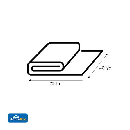 ผ้าฟาง SPRING 72 นิ้ว x 40 หลา สีน้ำตาล-ขาว_3