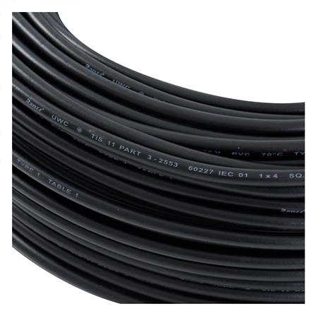 สายไฟ THW IEC01 RANZZ 1x4 ตร.มม. 50 ม. สีดำ_2