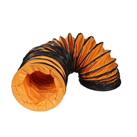 ท่อพัดลมดูดอากาศ 18 นิ้ว YUSHI YUS-PIPEPVT45 สีส้ม/ดำ_2