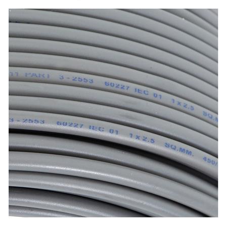 สายไฟ THW IEC01 RANZZ 1x2.5 ตร.มม. 50 ม. สีเทา_2