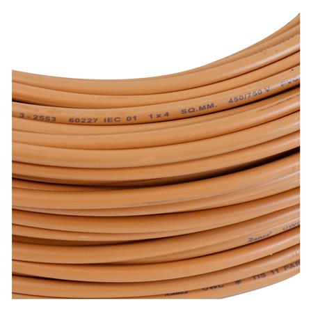 สายไฟ THW IEC01 RANZZ 1x4 ตร.มม. 50 ม. สีน้ำตาล_2