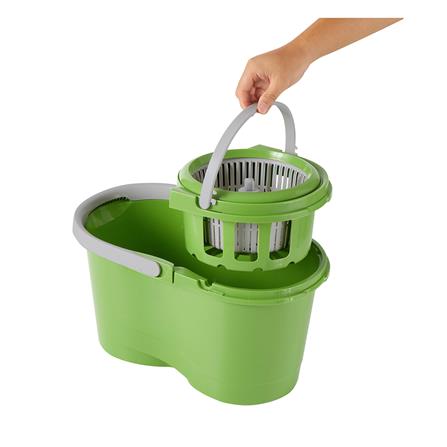 ชุดถังปั่นไมโครไฟเบอร์ SCOTCH-BRITE SUPER CLEAN T7 PLUS_2