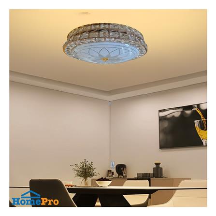 ไฟเพดาน LED NEOLIGHT 202-500 19.5 นิ้ว 96 วัตต์ DAYLIGHT/COOL WHITE/WARM WHITE สีทอง_5