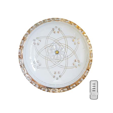 ไฟเพดาน LED NEOLIGHT 203-500 19.5 นิ้ว 96 วัตต์ DAYLIGHT/COOL WHITE/WARM WHITE สีทอง_0