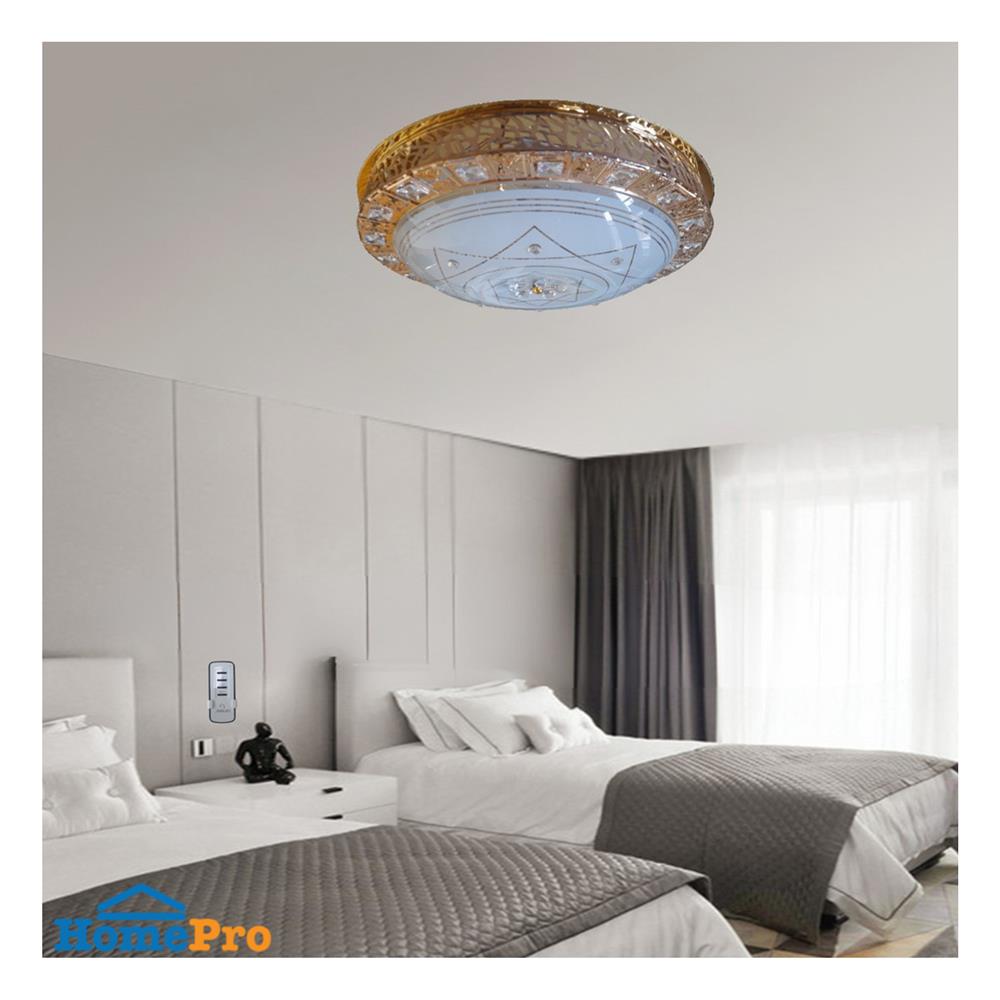 ไฟเพดาน LED NEOLIGHT 205-500 19.5 นิ้ว 96 วัตต์ DAYLIGHT/COOL WHITE/WARM WHITE สีทอง