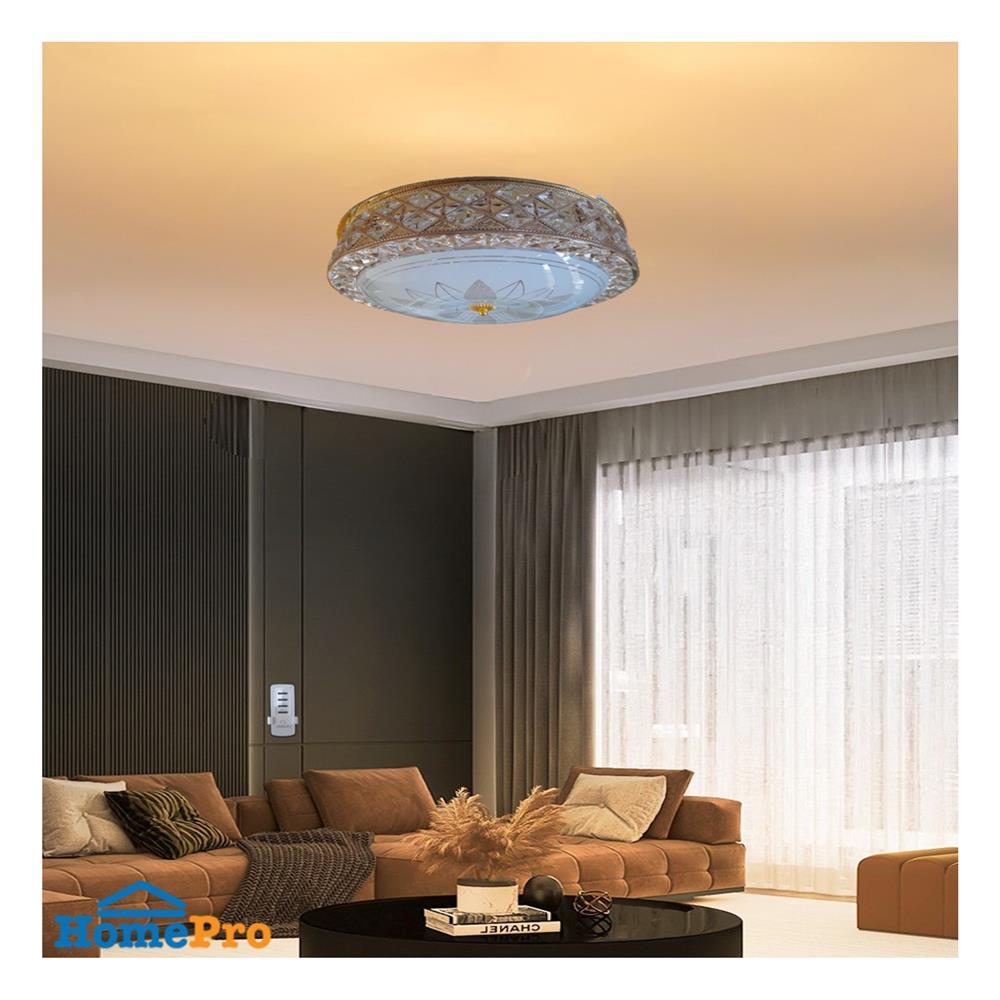 ไฟเพดาน LED NEOLIGHT 201-500 19.5 นิ้ว 96 วัตต์ DAYLIGHT/COOL WHITE/WARM WHITE สีทอง