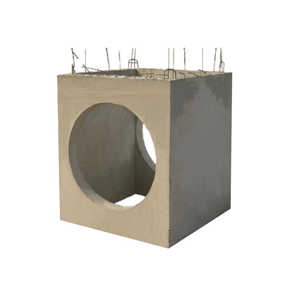 บ่อพักคอนกรีต ไม่มีก้น (ท่อ 100) IQC 150x150x170x20 ซม.