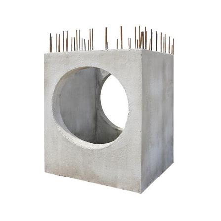 บ่อพักคอนกรีต 2 ทางตรง (ท่อ 60) IQC 100x100x120x10 ซม._0