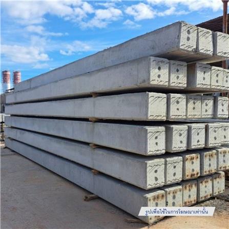 เสาเข็มคอนกรีตอัดแรง สี่เหลี่ยมตัน IQC 22x22x300 ซม._2