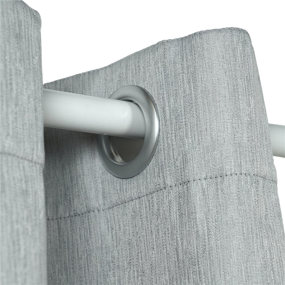 ผ้าม่าน EYELET HOME LIVING STYLE WOOLF UV 150X160 ซม. สีเทา