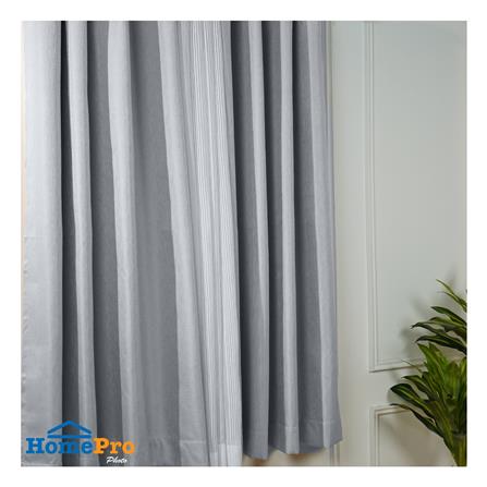 ผ้าม่าน EYELET HOME LIVING STYLE WOOLF UV 150X160 ซม. สีครีม_3