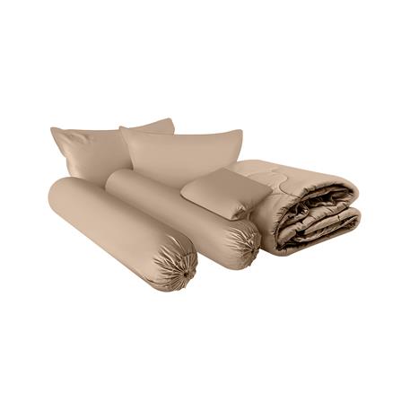 ชุดผ้าปูที่นอน 5 ฟุต (ชุด 6 ชิ้น) STEVENS PURE COTTON PZ02LB_1
