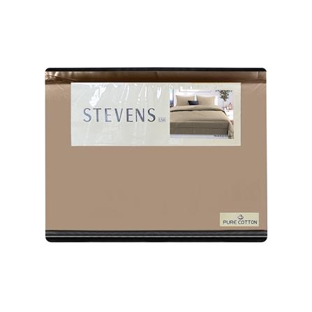 ชุดผ้าปูที่นอน 5 ฟุต (ชุด 6 ชิ้น) STEVENS PURE COTTON PZ02LB_4