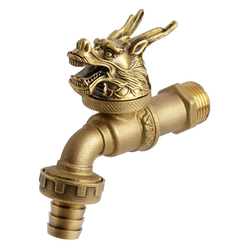 ก๊อกสนาม ANA ปีมะโรง 1/2 นิ้ว สีทองเหลือง