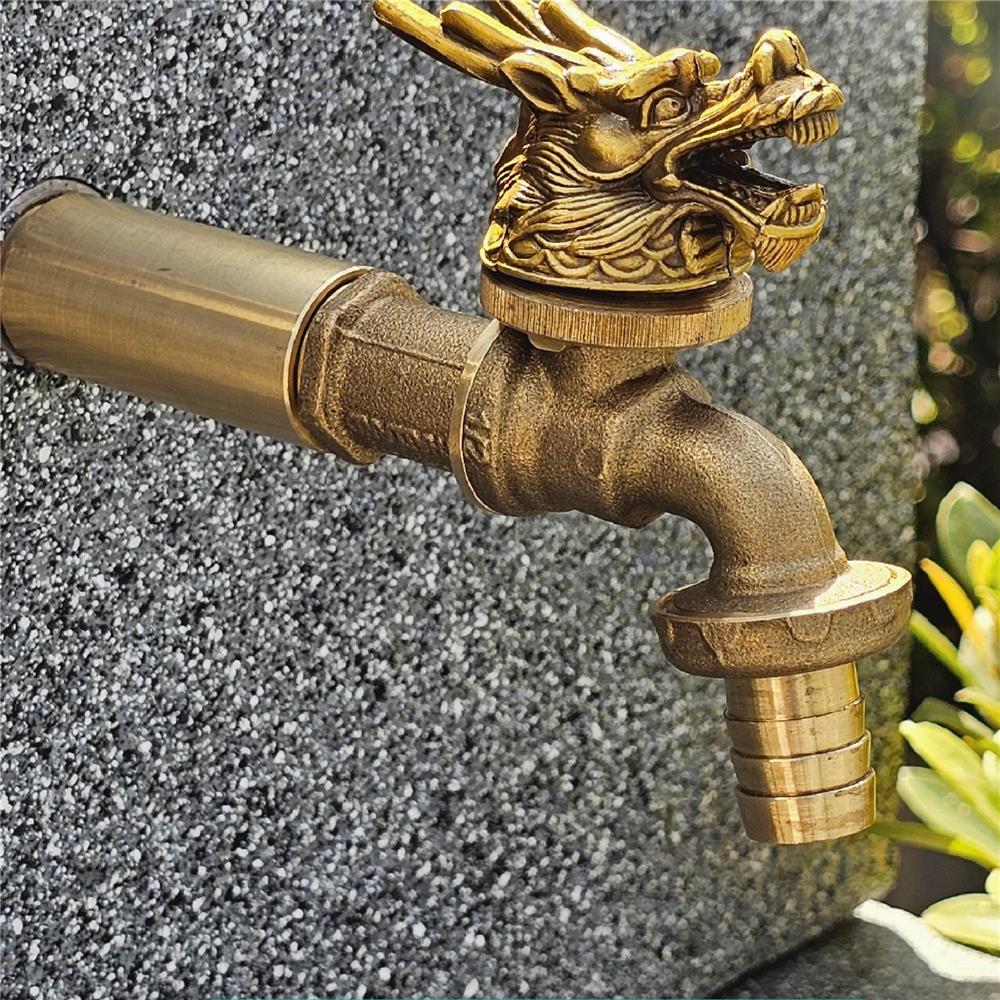 ก๊อกสนาม ANA ปีมะโรง 1/2 นิ้ว สีทองเหลือง